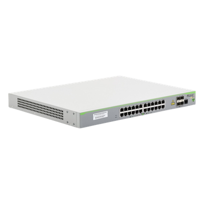Switch PoE+ Administrable CentreCOM FS980M, Capa 3 de 24 Puertos 10/100 Mbps + 4 puertos SFP, 375 W - Imagen 6