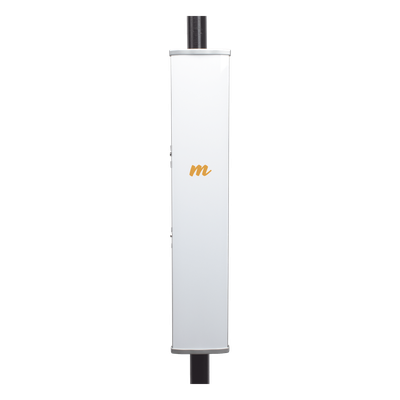 Antena Sectorial MIMO 4X4 de 45 º, 4.9 - 6.4 GHz, IP55, Ganancia de 22 dBi, 4 Conectores N-hembra, Montaje y Jumper tipo N incluido. - Imagen 3