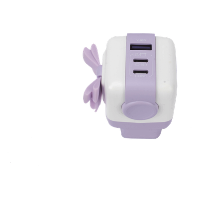 Cargador RobotGaN de 65W Serie UNO | 3 Puertos de Carga Rápida | 2 USB-C | 1 USB-A | PD 3.0 | QC 4.0 | Carga Inteligente | Tecnología GaN II | Zapato Magnético Extraíble | Carcasa Ignífuga | Pantalla LED - Imagen 8