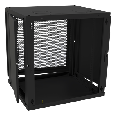 Gabinete de Pared Fijo, Puerta Perforada, Rack 19in, de 12 Unidades de Rack - Imagen 4