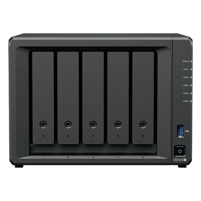 NAS DiskStation DS1525+ | 5 Bahías | Expansión hasta 15 Bahías | 2 Puertos 2.5GbE | Soporte 10GbE | Almacenamiento en Caché SSD | Hasta 300 TB de Capacidad | Compatible con Virtualización y Vigilancia. - Imagen 3