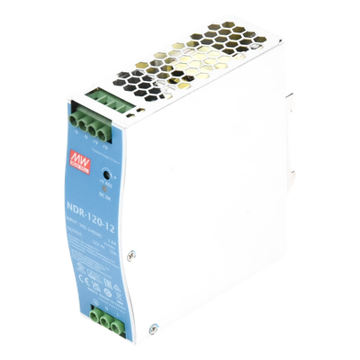 Fuente de poder industrial de 120 W, salida 12 Vcc, entrada 90~264 VCA, para montaje en riel DIN, - Imagen 4