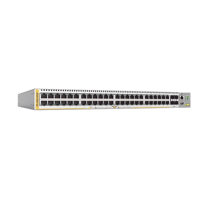 Switch Administrable Capa L2+ / 48x 10/100/1000-T PoE+ / 4x SFP / Enrutamiento RIP / AMF / Active Fiber Monitoring