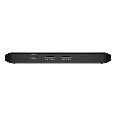 Switch USB 2.0 Compartido 2 x 4 Essentials | 480 Mbps | InstaSync | Pulsador Integrado | Diseño Compacto - Imagen 4