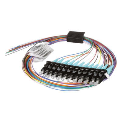 Kit de 12 Pigtails con Conector LC, Multimodo 50/125 OM4, 900um, de 1 Metro (3.28 Pies) - Imagen 3