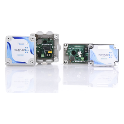 KIT Transmisor / Receptor Inalámbrico para KLT110 / 1 KM Linea de Vista / Multi-Punto Soporta 10 Equipos - Imagen 5