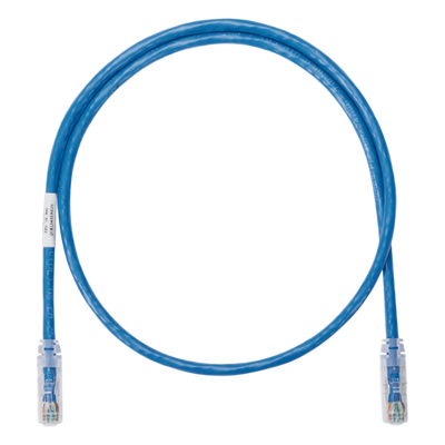 Cable de Parcheo UTP Categoría 6, con Plug Modular en Cada Extremo - 12.19 Metros (40 Pies) - Azul