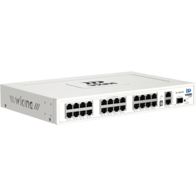Switch no administrable PoE WI-TEK /24 Puertos 10/100 Mbps PoE af/at / 2 Puertos Uplink Gigabit / 1 Ranura SFP 1000 Mbps / Presupuesto 270 W / Puerto 1 Hi-PoE 60W - Imagen 3