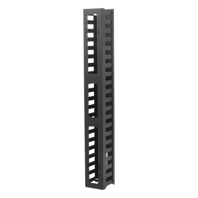 Organizador de Cable Vertical de 21 Unidades Rack Sencillo, Compatible con Racks Serie EIRL y EIQR
