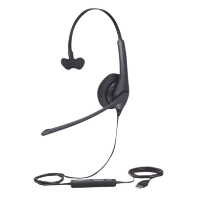Jabra Biz 1500 Mono, auricular profesional con cancelación de ruido, con conexión USB (1553-0159) 