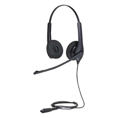 Diadema / Auricular Jabra Biz 1500 Duo / QD / Cancelación de Ruido / Contact Center (1519-0157)
