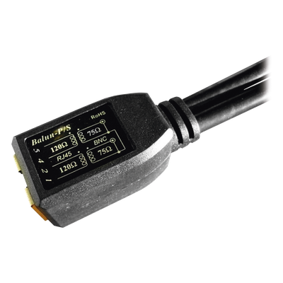 Balun E1 - Adaptador 75 ohms a jack RJ45 120 ohms tipo pigtail - Imagen 3
