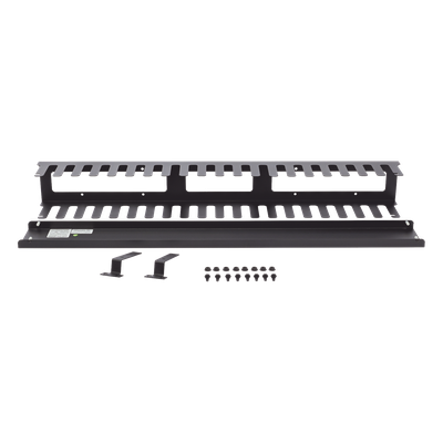 Organizador de cable Vertical de 21 Unidades Rack, Compatible con Racks de 2 Postes EIRL-5545, se requiere LPCV24URL - Imagen 5