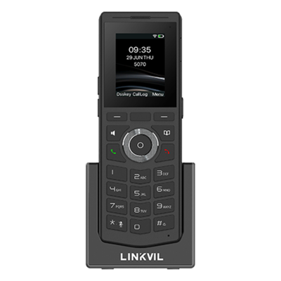 Teléfono IP Wi-Fi Portátil / Pantalla 2.0" 240x320 / Dual Band 2.4/5 GHz / Bluetooth 5.0 / Batería 1900 mAh / Resistencia Caídas 1.8 m (5.9 ft) - Imagen 3