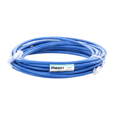 Cable de Parcheo TX6, UTP Cat6, 24 AWG, CM, Color Azul, 10 Metros (32.81 Pies) - Imagen 4