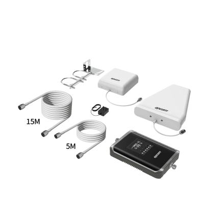 Kit Amplificador de Señal Celular 2G, 3G, 4G y 5G / Mejora llamadas convencionales y VoLTE / Amplifica señal de TELCEL, AT&T, MOVISTAR, BAIT,DiRi y más / Cubre hasta 300 m² con una antena y hasta 600 m² con 2 antenas. - Imagen 6