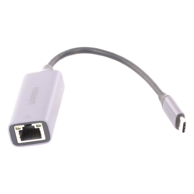 Adaptador de Red USB-C 3.1 (5 Gbps) a RJ45 | Thunderbolt 3 | Admite 10/100/1000 Mbps | Chip Inteligente | Amplia Compatibilidad | Caja de Aluminio | Longitud del cable 10 cm. - Imagen 5