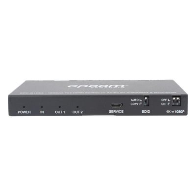 Splitter HDMI 1x2 | 4K@60Hz | Extractor de Audio | Down Scaler | HDR 4:4:4 | EDID | 18Gbps - Imagen 7
