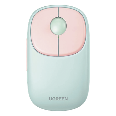 Mouse Inalámbrico FUN | Recargable| 2.4G & Bluetooth | 4 Niveles de DPI | Silencioso | Ergonómico | 5 Botones | Compatible con Windows, macOS 10.5, Android iOS Linux y Chrome OS | Color Rosa. - Imagen 3