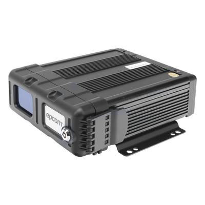 DVR Móvil / Multiplataforma / 4 Canales AHD 2 Megapixel / Almacenamiento en Memoria SD / H.265 / Chip IA Embebido / Soporta 4G / WiFi / GPS