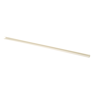 Canaleta LD3 de PVC rígido, con cinta adhesiva para instalación sin herramientas, 19.6 x 11.2 x 1828.8 mm, Color Blanco Mate - Imagen 4