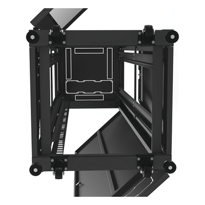 Gabinete para Telecomunicaciones Rack Estándar de 19", 42UR, 600 mm Ancho x 600 mm Profundidad. Fabricado en Acero, Se envía el Gabinete Armado. - Imagen 8