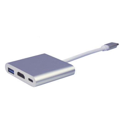 Adaptador Multipuerto USB-C 3.1 A HDMI 4K / USB 3.0 / USB – C / Alta Velocidad de Transmisión de Datos / Admite Carga Rápida (PD) en el Puerto USB – C - Imagen 5