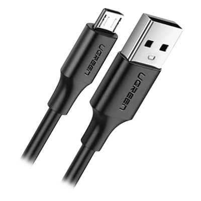 Cable USB-A a Micro USB | 1 Metro (3.28 Pies) | Tecnología de Carga Rápida Qualcomm / QC 3.0/2.0 | Recarga hasta 18W | Transmisión de Datos hasta 480Mbps | Tecnología de Carga Segura | Hasta 5,000 Flexiones | ABS y PVC de Alta Duración