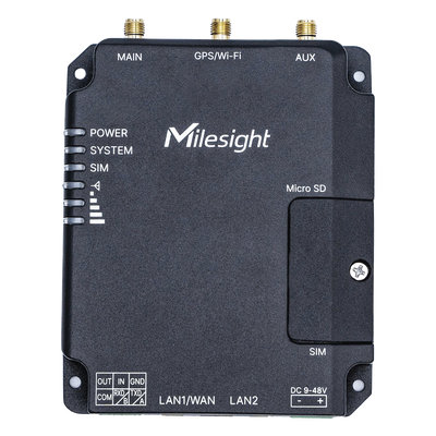 Router Industrial 4G LTE / WiFi 802.11b/g/n / Doble SIM / 2 Puertos Fast Ethernet / RS232+RS485 / -40°C a 70°C / VPN para IoT, M2M y Telemetría