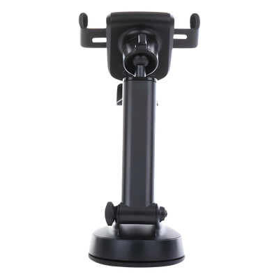 Soporte de Celular para Automóvil con Ventosa / Diseño de Sujecion en Triangulo / Ajustable 270° / Rotable / Estirable / Amplia Compatibilidad con dispositivos de 4'' a 7'' / Color Negro - Imagen 3