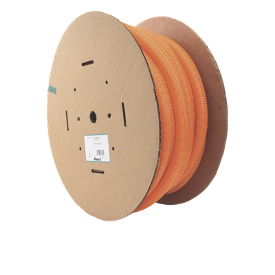 Tubo Corrugado Abierto para Protección de Cables, 1in (25.4 mm) de Diámetro, 30.5 m de Largo, Color Naranja - Imagen 5