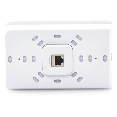 Access Point UniFI doble banda cobertura 180º, MI-MO 2x2 diseño placa de pared con dos puertos adicionales, hasta 100 usuarios Wi-Fi - Imagen 3