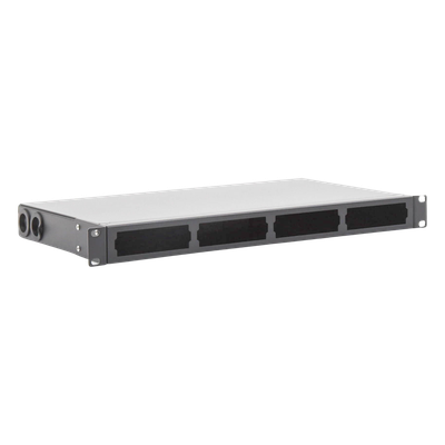 Distribuidor de Fibra Óptica Vacío 19 Pulgadas, Acepta 4 Placas Acopladoras de Linkedpro, Hasta 24 Fibras, 1UR, Incluye Charola de Empalme - Imagen 6