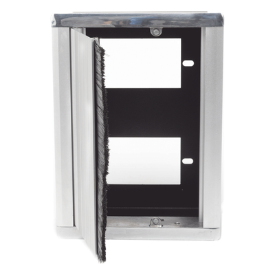 Caja Universal Vacía de 2 Módulos para Instalación en Escritorio (Voz, Datos, Video, Contactos Eléctricos), (No Incluye Accesorios) - Imagen 8