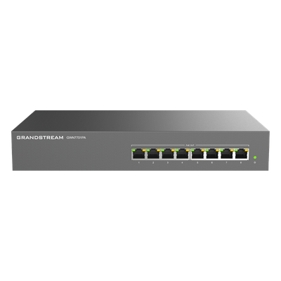 Switch PoE+ Gigabit No Administrable / 8 puertos 10/100/1000 Mbps / 8 puertos PoE+ /  hasta 145W