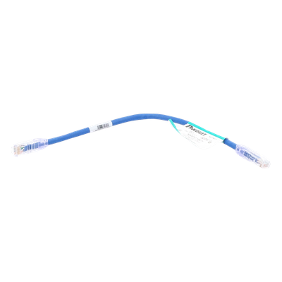 Cable de Parcheo UTP Categoría 6, con Plug Modular en Cada Extremo - 0.3 Metros (1 Pie) - Azul - Imagen 4