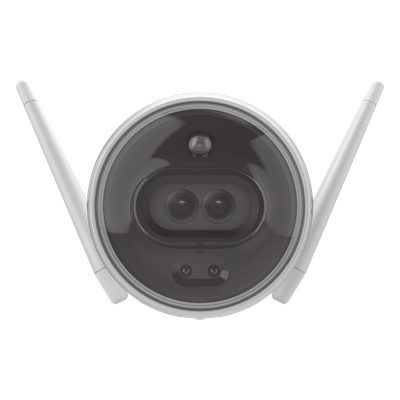 Bala IP 2 Megapíxel / Wi-Fi / Doble Lente / COLORES EN OSCURIDAD / Deteccion de Personas o Vehículos / Cruce de Línea / Intrusión a un área / Audio de dos vías / Luz Estroboscópica / Sirena / MicroSD - Imagen 4