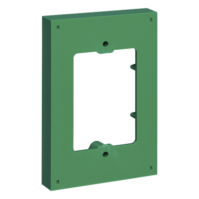 Espaciador / 5/8" (16 mm) / Plástico verde / Cajas estándar / 0.52 ft profundidad