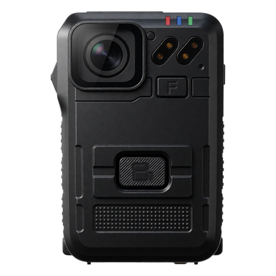 Body Camera para Seguridad, Video Full HD, Descarga de Vídeo automática con estación, Pantalla TFT con indicador de batería y memoria.