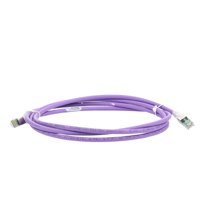 Patch Cord Z-MAX Cat6A S/FTP, CM/LS0H, 2.13 Metros (7 Pies), Color Violeta, Versión Bulk - Imagen 4