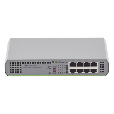 Switch Gigabit No Administrable, 8 Puertos 10/100/1000 Mbps fuente de alimentación interna - Imagen 3