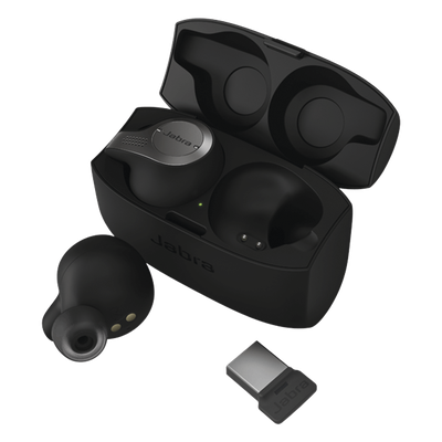 Jabra Evolve 65t MS, intra-auricular inalámbrico con certificación Microsoft Skype Empresarial (6598-832-109)