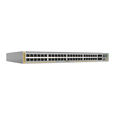 Switch L3 Stackable, 48x 10/100/1000-T, 4x SFP+, Fuente redundante integradas (TAA compliant version)