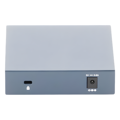 Switch de escritorio Gigabit de 5 puertos 10/100/1000Mbps, carcasa metálica - Imagen 5