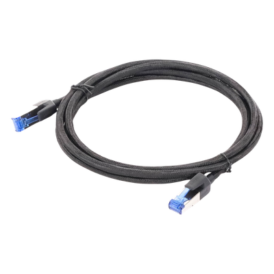 Cable Ethernet Cat8 CLASS F/FTP Redondo con Malla de Nylon 2 Metros (6.56 Pies) - Imagen 8