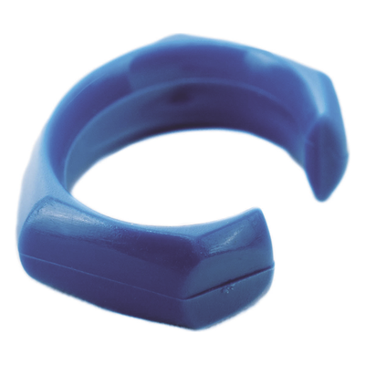 Clip de Identificación para Patch Cord Siemon, Color Azul, Bolsa con 25 Piezas - Imagen 4