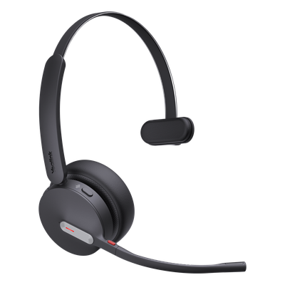 Auriculares mono Yealink WH64 edición UC/ Base DECT y auriculares con Bluetooth integrado/ Cancelación de ruido con 3 micrófonos/ Hasta 32 horas de conversación - Imagen 4