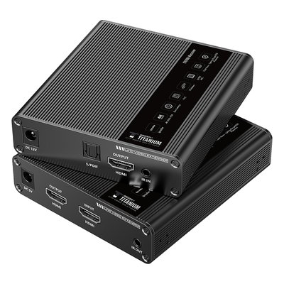 Kit Extensor HDMI para distancias de 70 metros / Resolución 4K x 2K@ 60 Hz/ Cat 6, 6a y 7 / IPCOLOR / CERO LATENCIA / SIN COMPRIMIR / Uso 24/7 / Puerto S/PDIF / Salida Loop / Alimente solo el Tx (PoC) / Control IR - Imagen 3