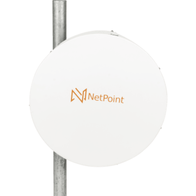 Antena Parabólica Banda Ultraancha / 4.9-7.2 GHz / Ganancia 34 dBi / Dual Slant 45°-90° / 96 cm (37.8 in) / Fibra de Vidrio / Conector Dual N-Hembra / Jumper Incluido