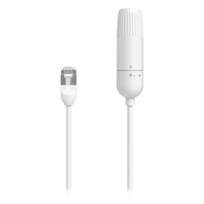 Extensor de Cable Cat6A Blindado / Capucha Impermeable / Ultrafino / 2 Unidades / Conector RJ45 / Para Espacios Reducidos